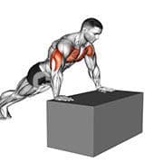 Incline Push Ups