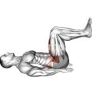 Lying Knee Raise