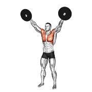 Overhead Plate Raise