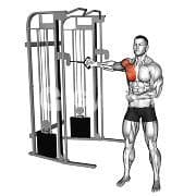 Single Arm Cable Crossover