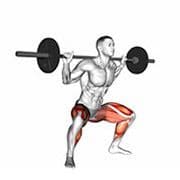 Sumo Squat (Barbell)
