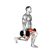 Walking Lunge (Dumbbell)
