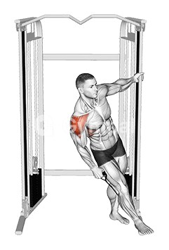 Cable Leaning Lateral Raise