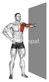 Standing one arm chest stretch