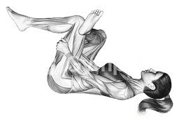 Lying Glute Stretch